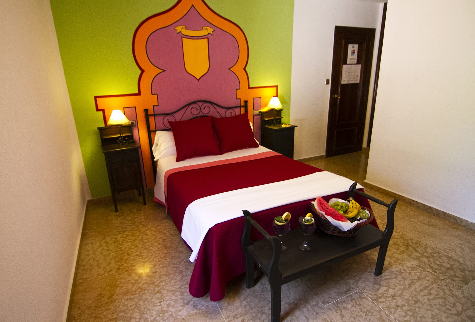 Habitaciones de Hotel Puerta Nazarí en Órgiva, Alpujarra Granada